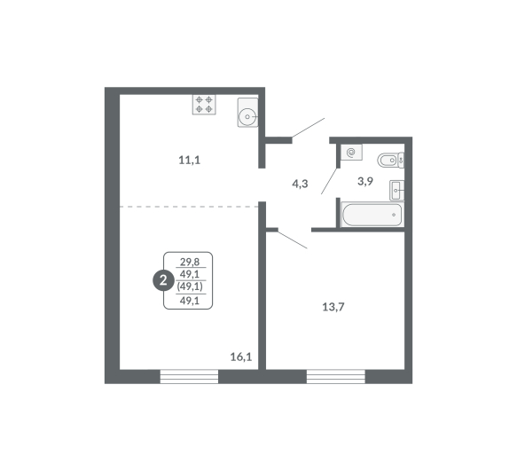 План квартиры